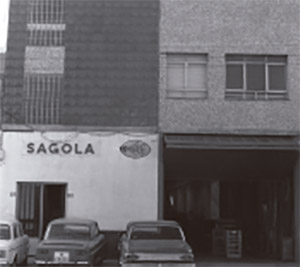 Ancient facade of Sagola