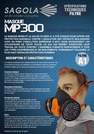 Masque MP300
