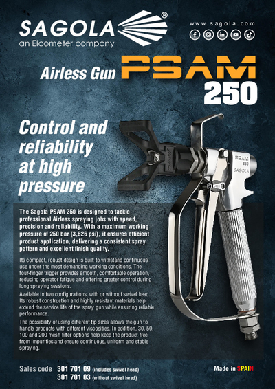 PSAM 250 Airless Gun