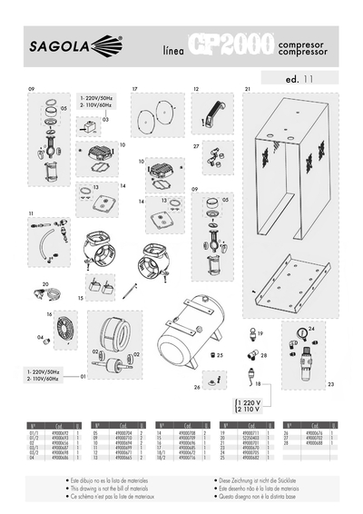 Compresor CP2000