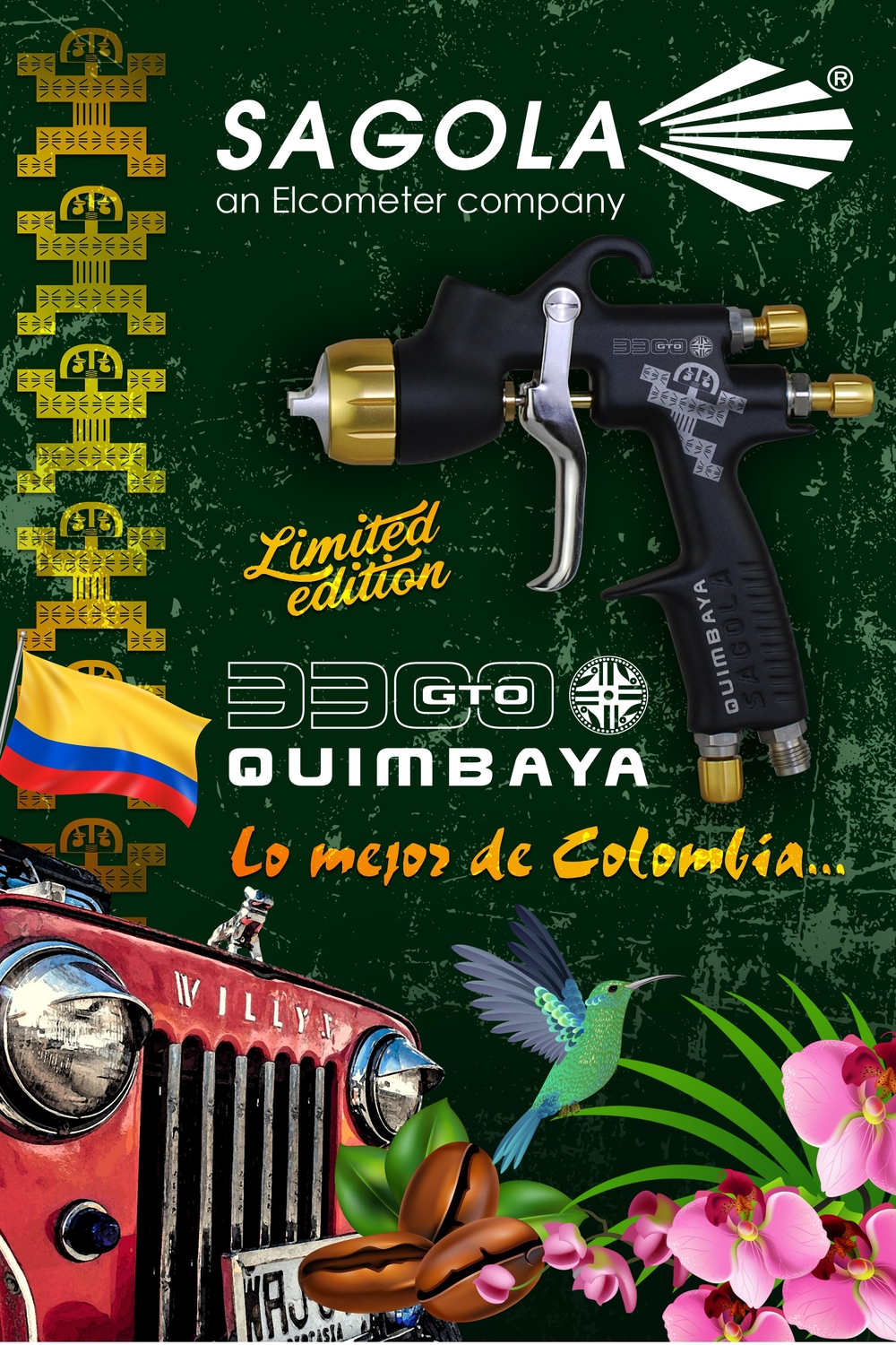 New 3300GTO QUIMBAYA, inspired in Colombia