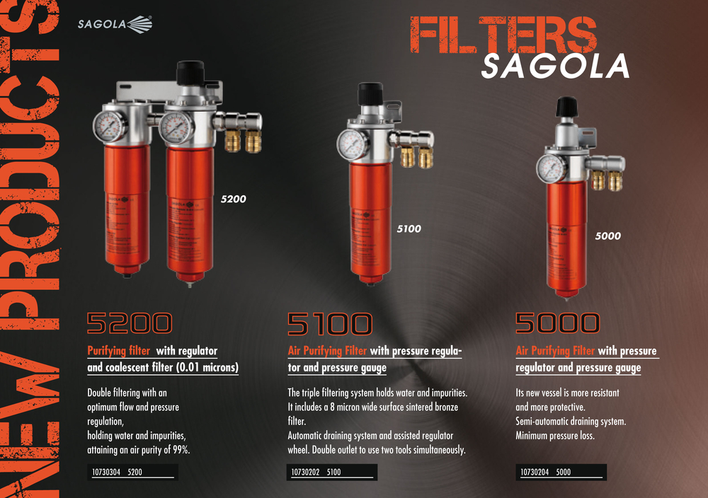 SAGOLA keeps reinforcing its compromise with the compressed air filtration solutions, inside the spraybooth.