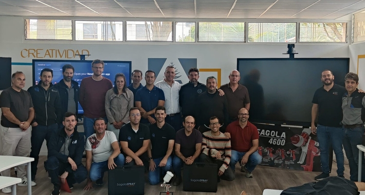 Las cabinas virtuales SagolaSPRAY™ impulsan la formación profesional en Canarias