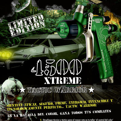Nueva edición limitada 4500 XTREME “TACTIC WARRIOR”