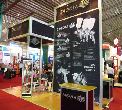 Sagola participates in the Expo Reparacion Automotriz 2010 with its exclusive importer Paint Shop