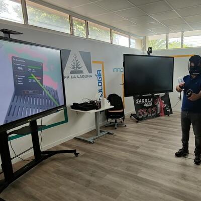 Las cabinas virtuales SagolaSPRAY™ impulsan la formación profesional en Canarias