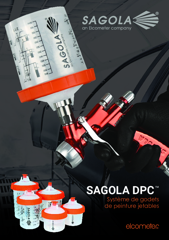 Godet de peinture jetable Sagola DPC